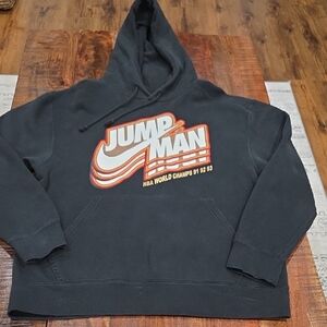 Air Jordan Nike Jump Man NBA Black Hoodie